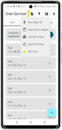 Advanced Nesting Algorithm